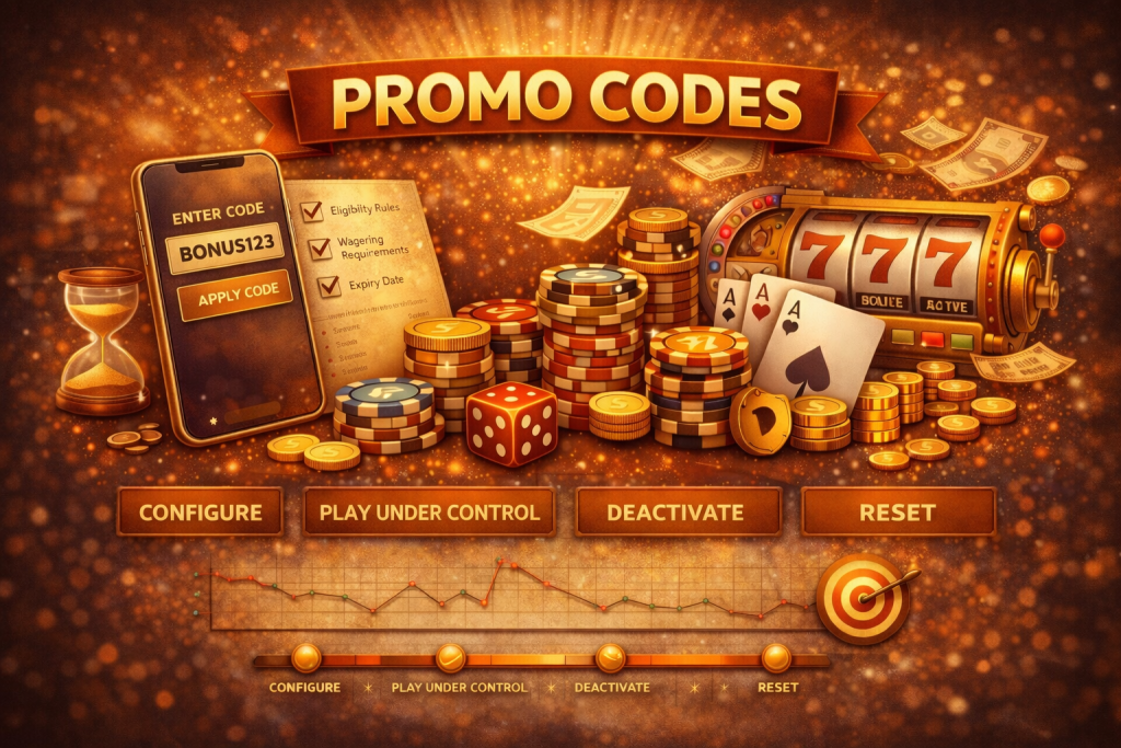 Leon Casino promo codes illustration showing manual code entry, clear validation rules, wagering conditions, expiry handling, and controlled gameplay for Australian players.